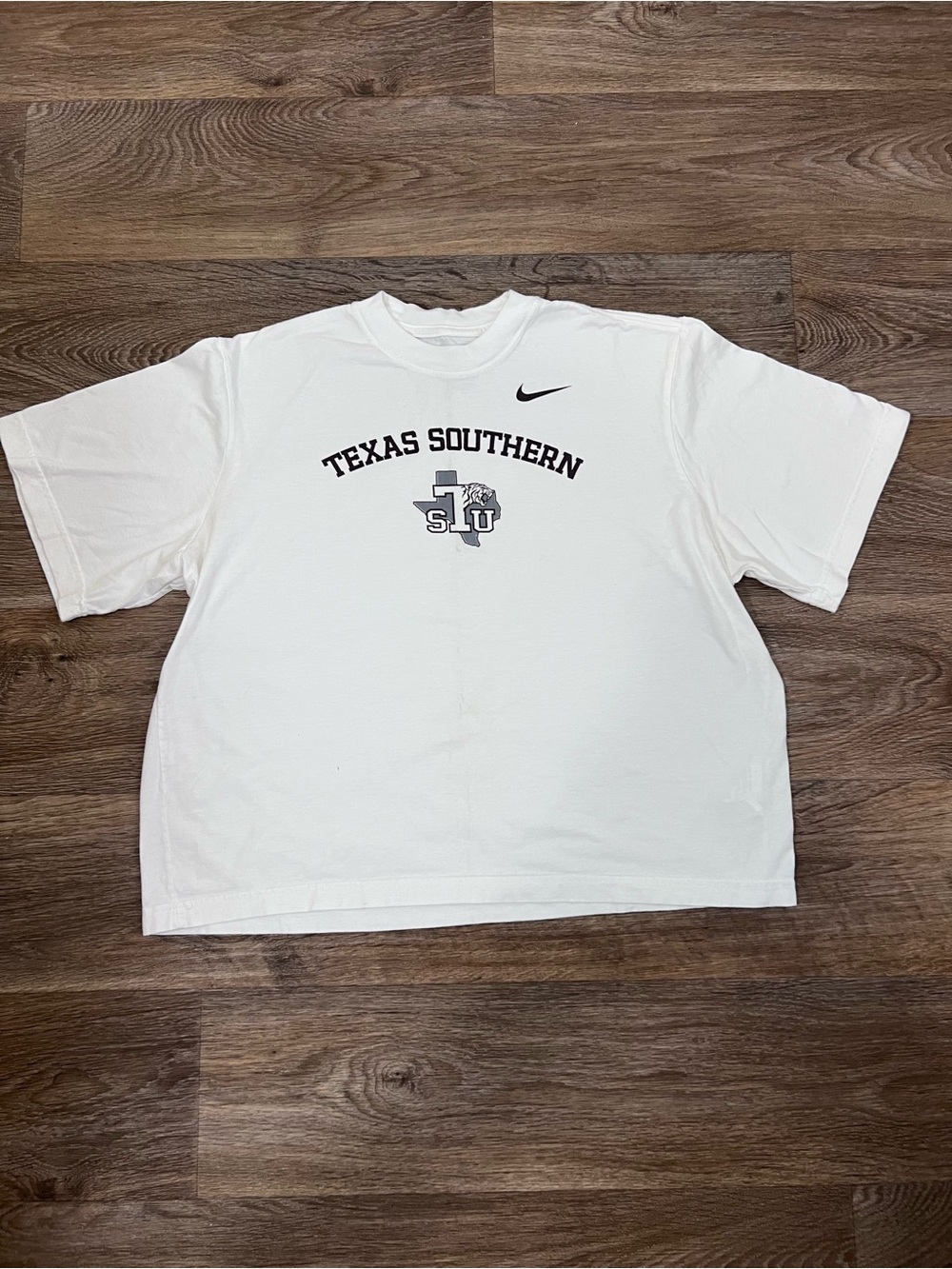 Nike white Texas Southern University tee Size M #college
A568
